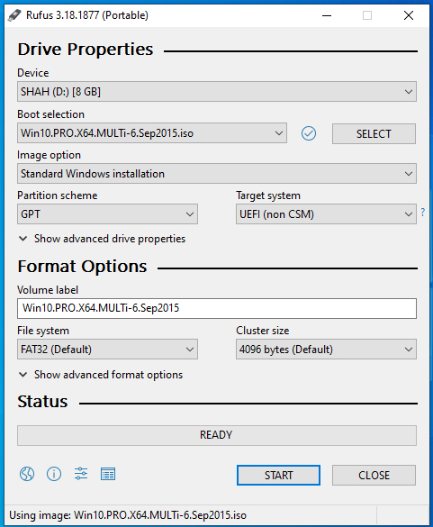 How to Make Bootable USB Windows 10