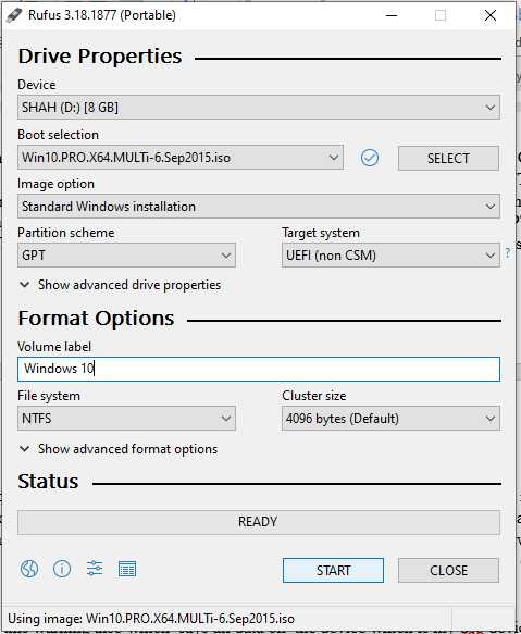 How to Make Bootable USB Windows 10