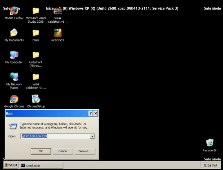 Windows XP Safe Mode