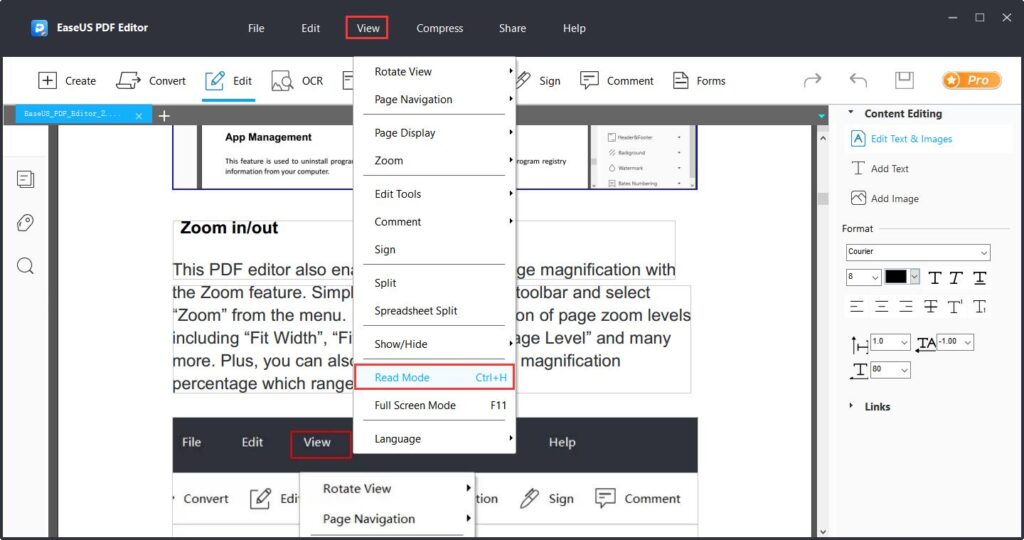 EaseUS PDF Editor