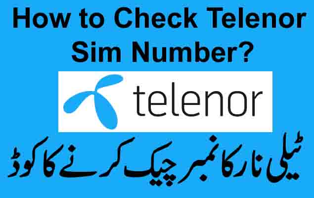 How to Check Telenor Sim Number?