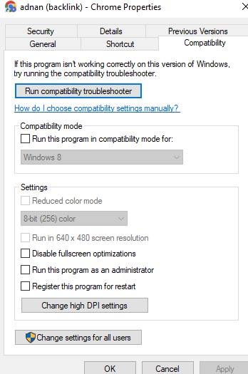 Chrome Compatibility Troubleshooter Windows 11