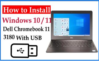 Install Windows 10 11 on Dell Chromebook 11