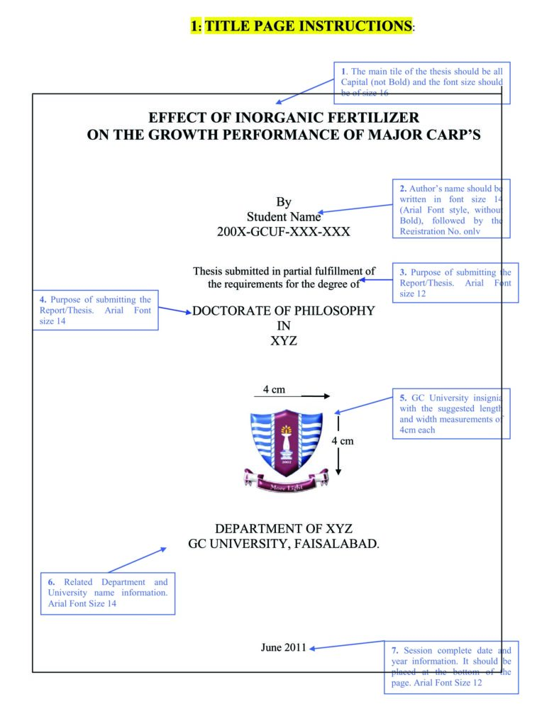 lsu thesis formatting guidelines