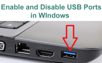 Enable and Disable USB Ports