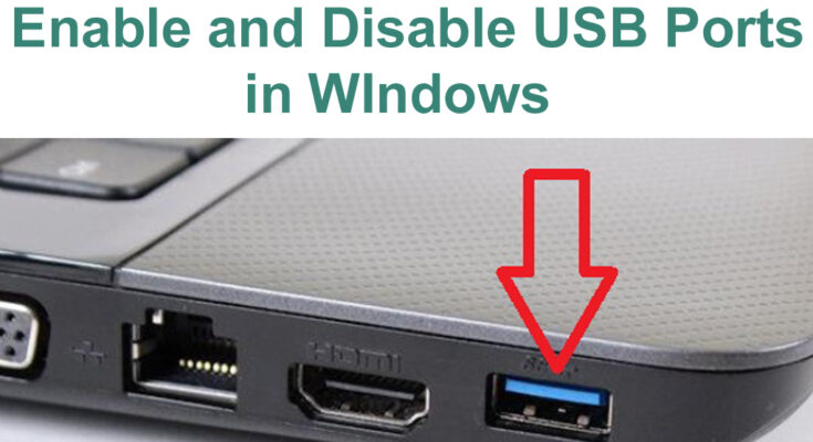 Enable and Disable USB Ports